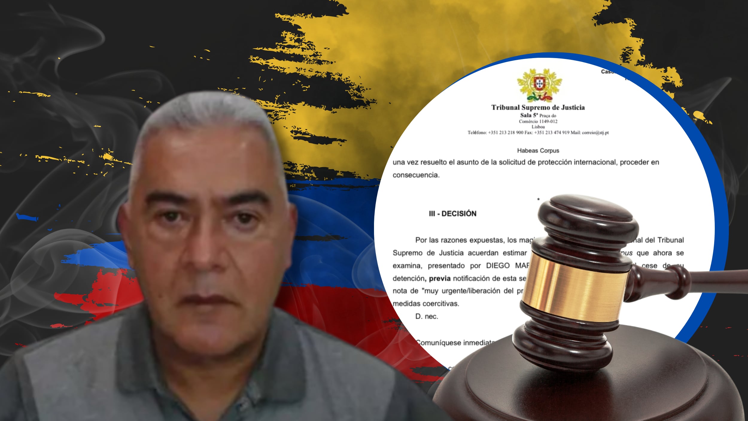 Papá Pitufo busca asilo en Portugal para frenar su extradición y tiene un plan B con EE. UU.