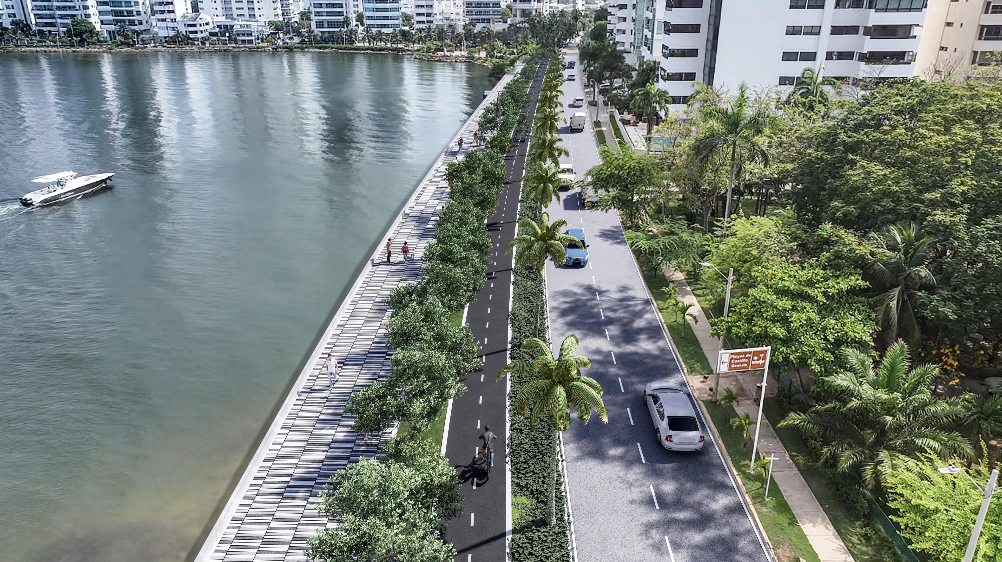 "4 en 1" es un ambicioso proyecto que busca mitigar las inundaciones en Bocagrande y Castillogrande.