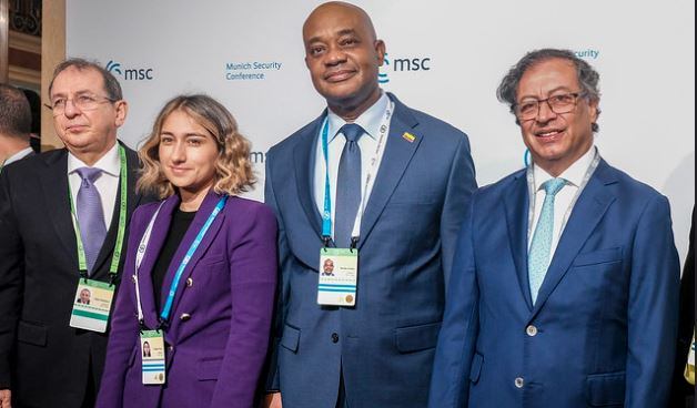 Laura Sarabia acompañó al presidente Gustavo Petro a Alemania