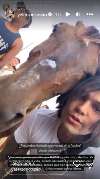 Foto: Instagram @yefersoncossio.