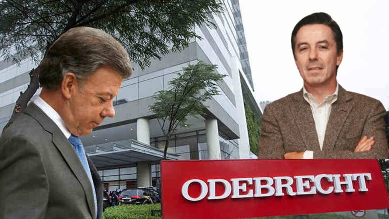 Juan Manuel Santos y Roberto Prieto