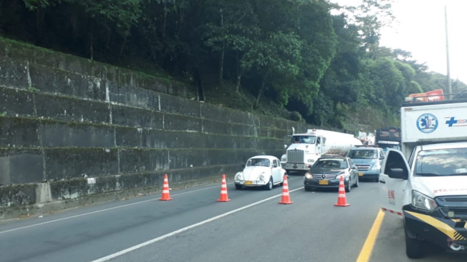 Grave accidente de tránsito en la vía al Llano.