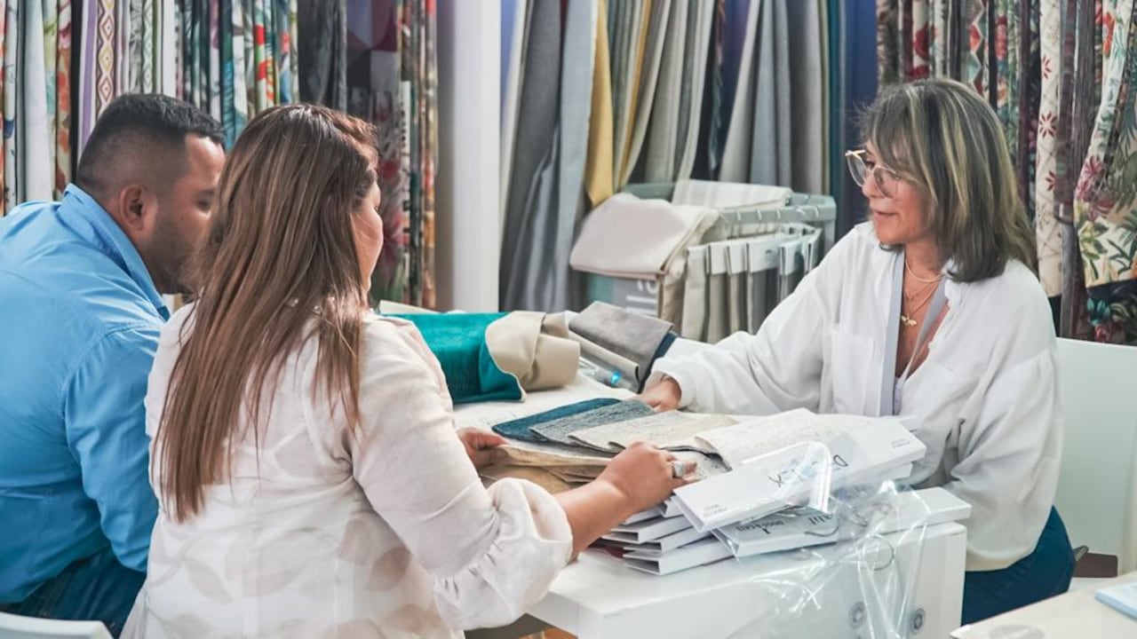 Empresarios colombianos mostraron sus productos a compradores internacionales en Colombiatex 2023.