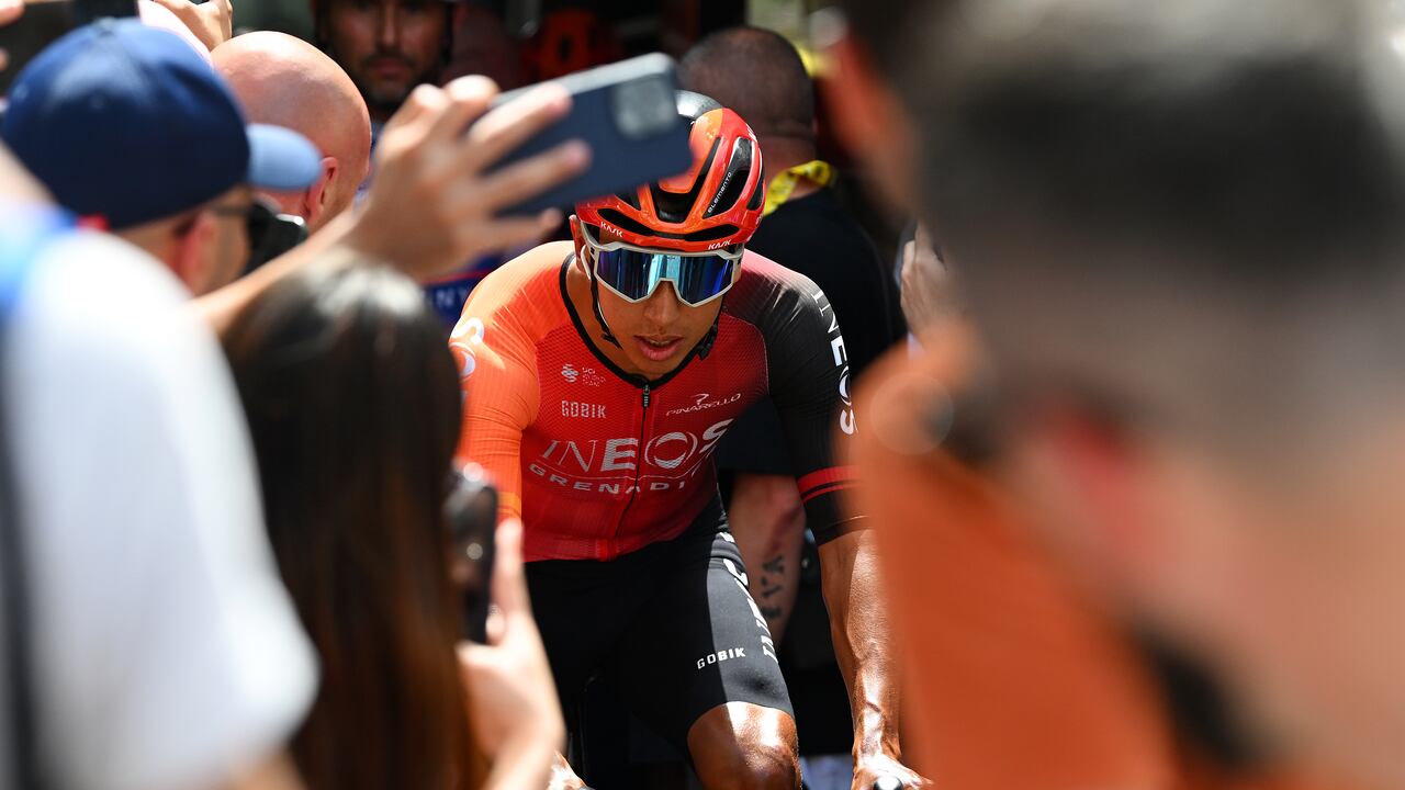 FIRENZE, ITALY - JUNE 29: Egan Bernal of Colombia and Team INEOS Grenadiers prior to the 111th Tour de France 2024, Stage 1 a 206km stage from Firenze to Rimini / #UCIWT / on June 29, 2024 in Firenze, Italy. (Photo by Dario Belingheri/Getty Images)