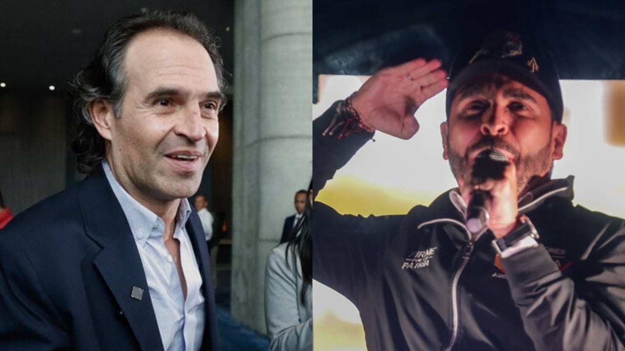 De izquierda a derecha: Federico Gutiérrez y Abelardo de la Espriella.