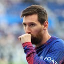 Lionel Messi en su último partido con el PSG.