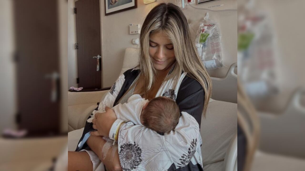 Laura Tobón continúa enterneciendo sus redes con mensajes y fotos de su pequeño hijo. Foto: tomada de Instagram @laura_tobon