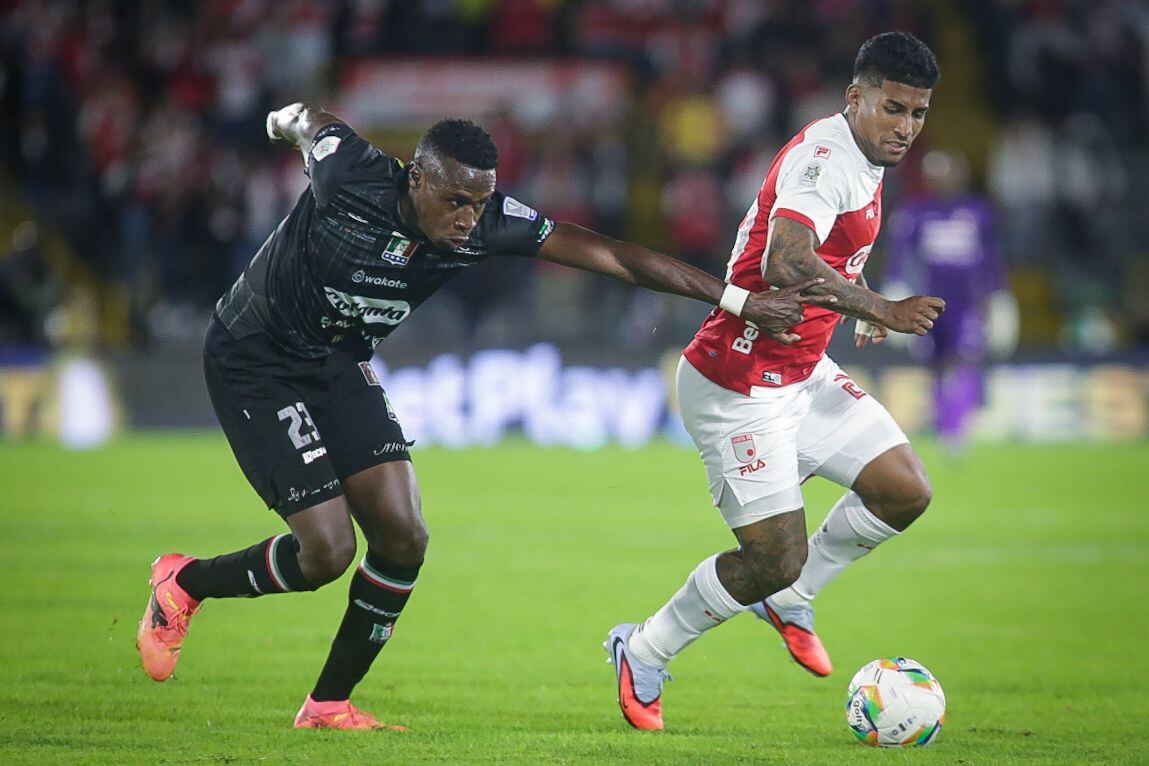 Once Caldas vs. Santa Fe acabó en victoria de los visitantes 1-2.