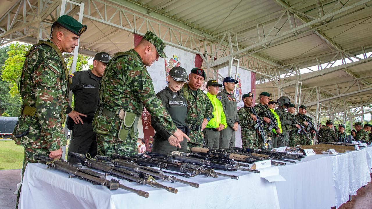 Desmantelan depósito de armas de la Nacional Ejército Bolivariano – Segunda Marquetalia.