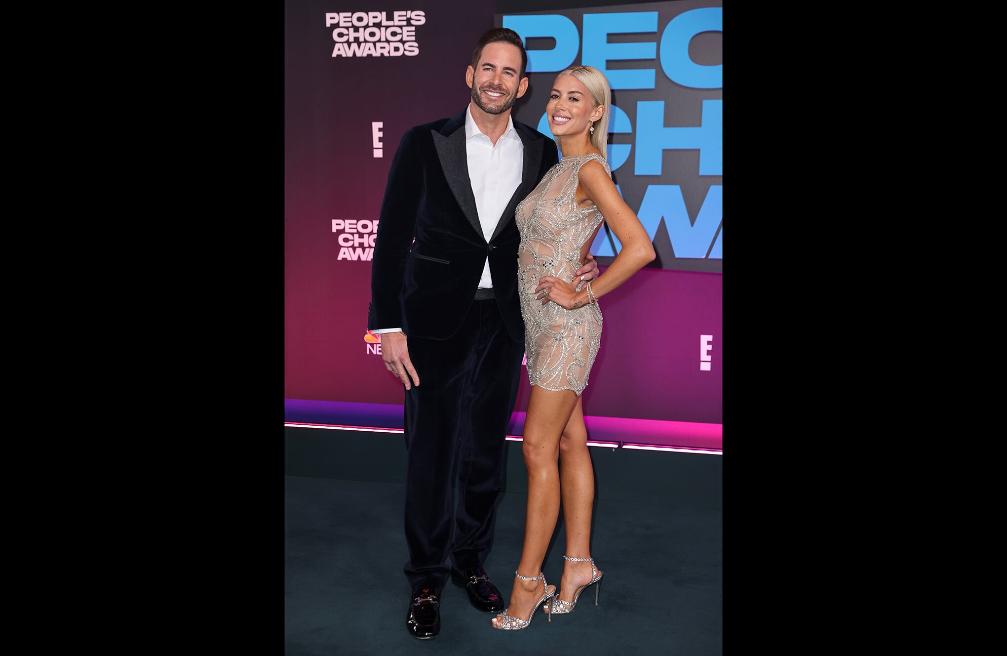 La entrada a los People's Choice Awards