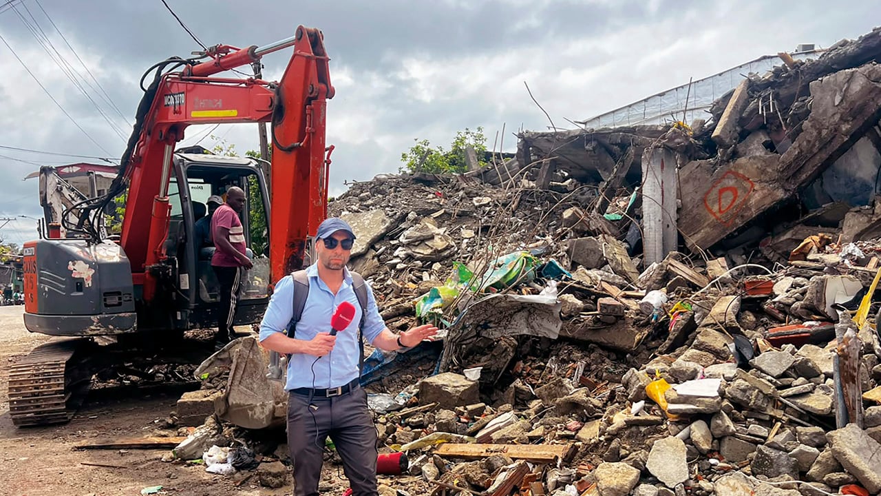 Miles de hogares en el Chocó fueron destruidos tras el terremoto.