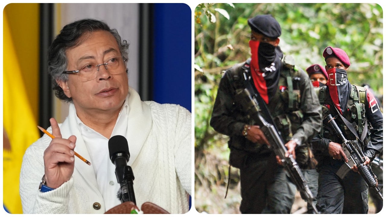 El presidente Gustavo Petro advirtió al ELN por su presencia en Venezuela.