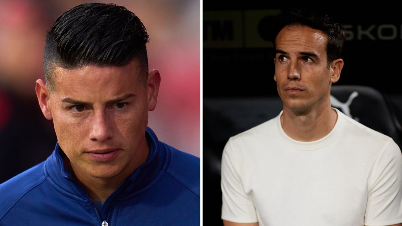 James Rodríguez fue sincero con el técnico Íñigo Pérez