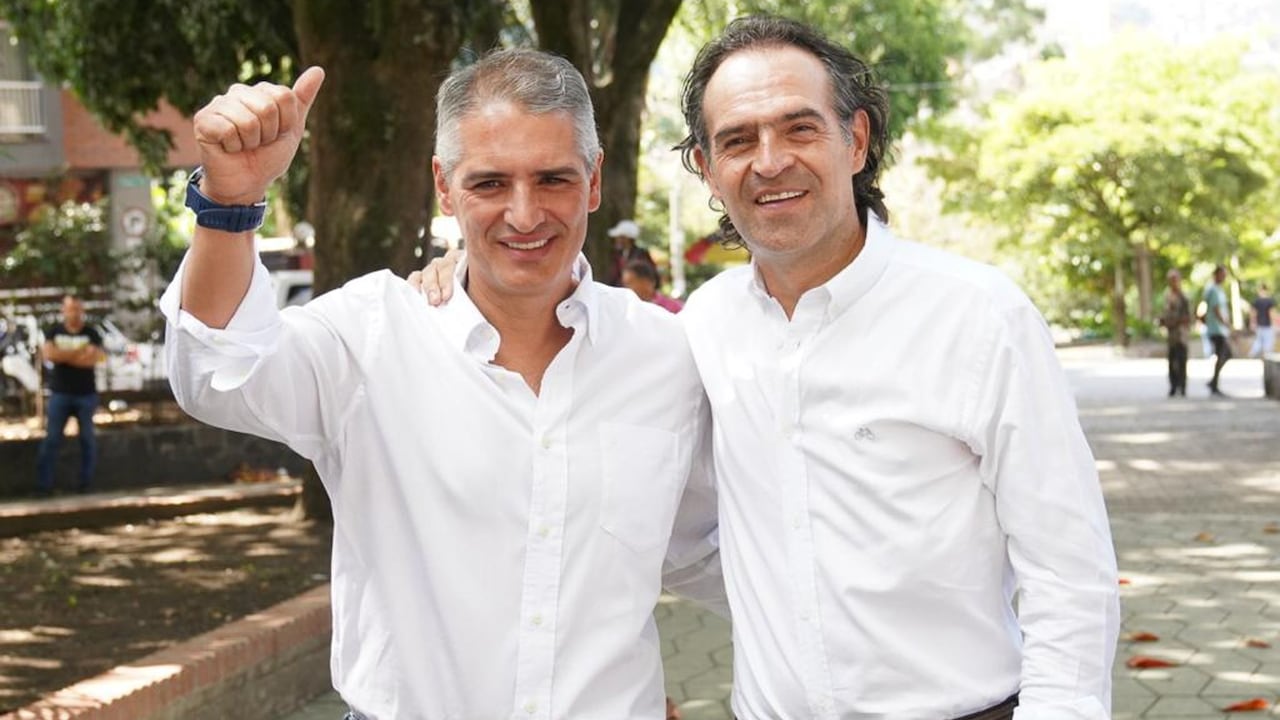 Andrés Julián Rendón y Federico Gutiérrez anunciaron alianza para estas elecciones.