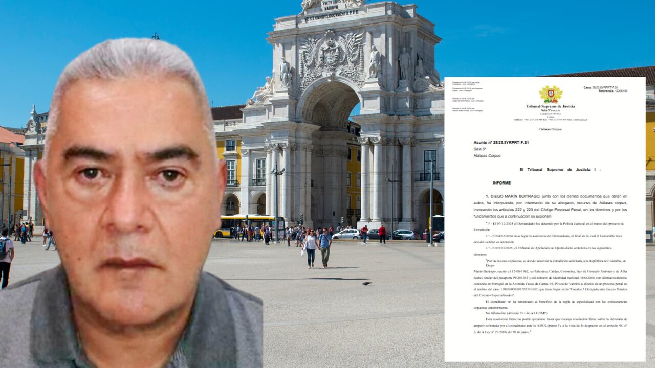 Papá Pitufo quedó libre en Portugal tras la decisión del Tribunal Supremo.