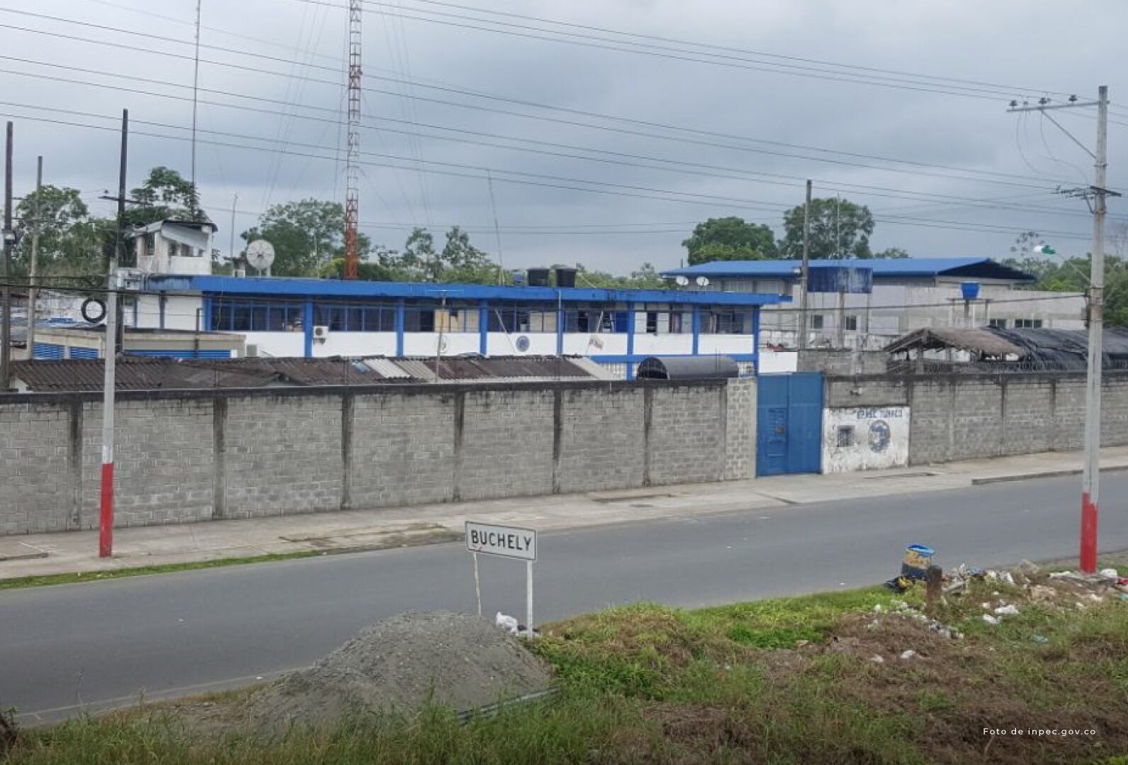 Esta es la cárcel Buchely, en Tumaco, donde se habría llevado a cabo las irregularidades.