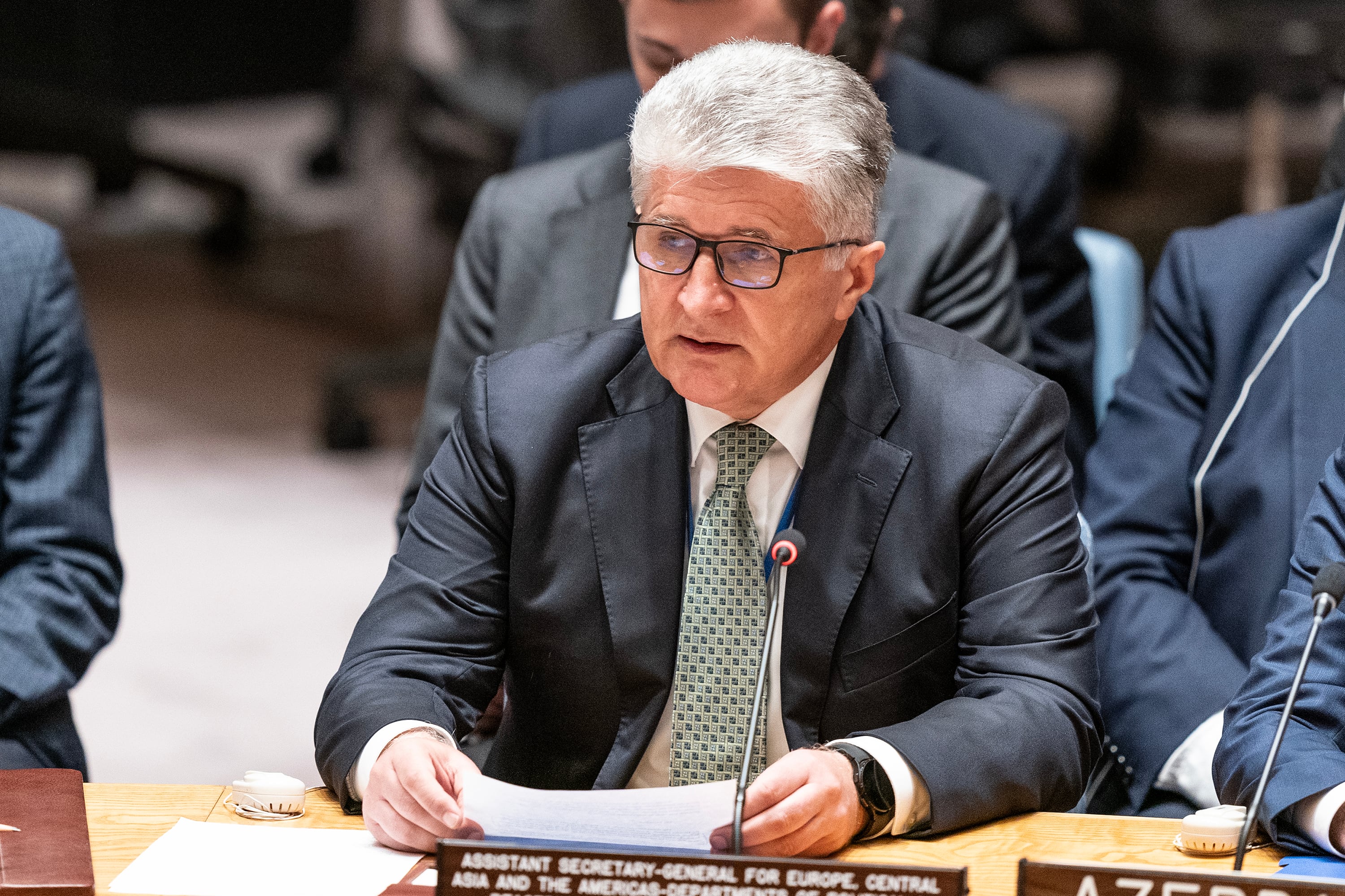 Miroslav Jenča, representante especial del Secretario General y jefe de la Misión de la ONU en Colombia.