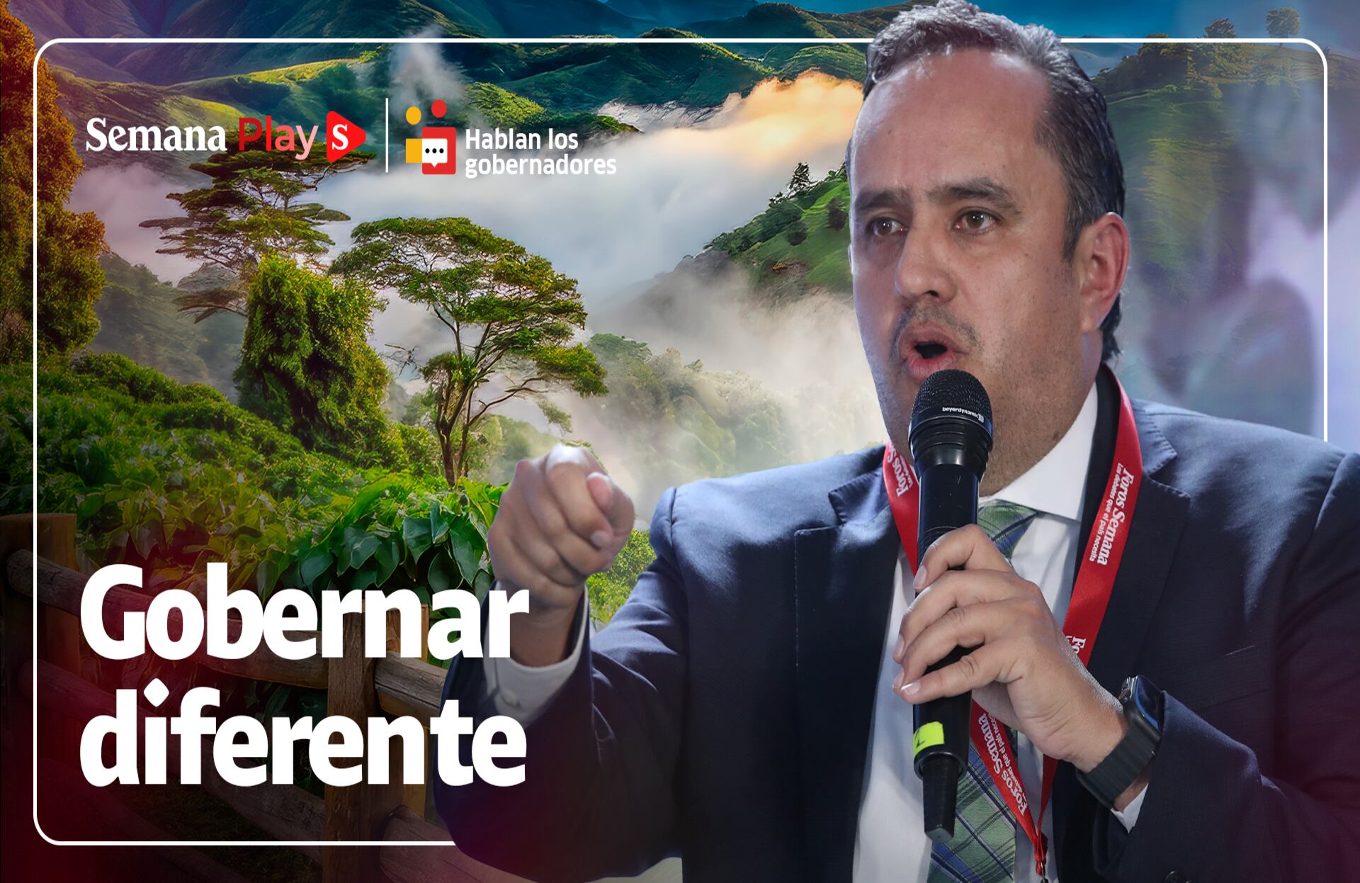 Juan Miguel Galvis, gobernador de Quindío.