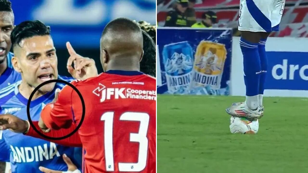 A Falcao no le gustó la 'chaverriña', como viene siendo llamada esta jugada en Colombia