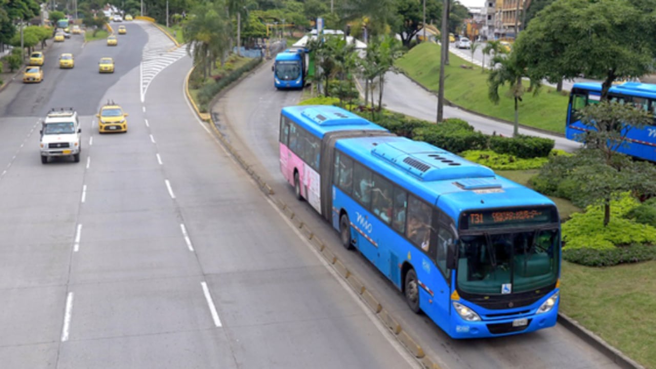 Día sin carro en Cali.