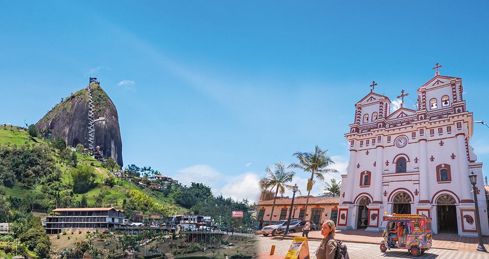  En Guatapé el descenso de visitantes se debió a la sequía del embalse. Las autoridades esperan un repunte en los próximos días. 
