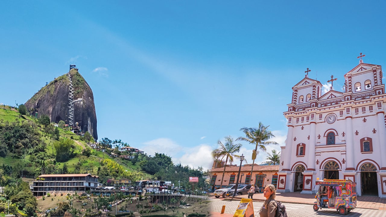 En Guatapé el descenso de visitantes se debió a la sequía del embalse. Las autoridades esperan un repunte en los próximos días.