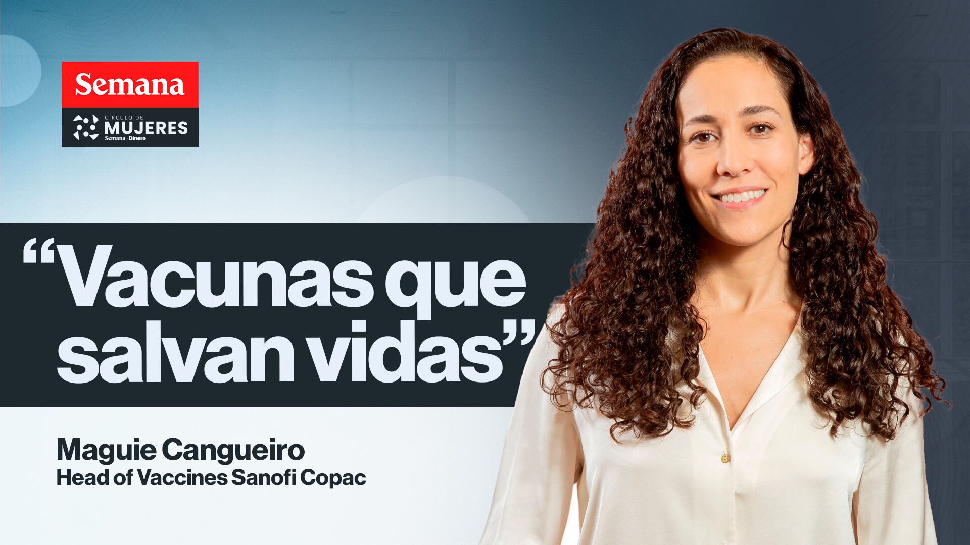 Maguie Cangueiro, head of vaccines Sanofi COPAC