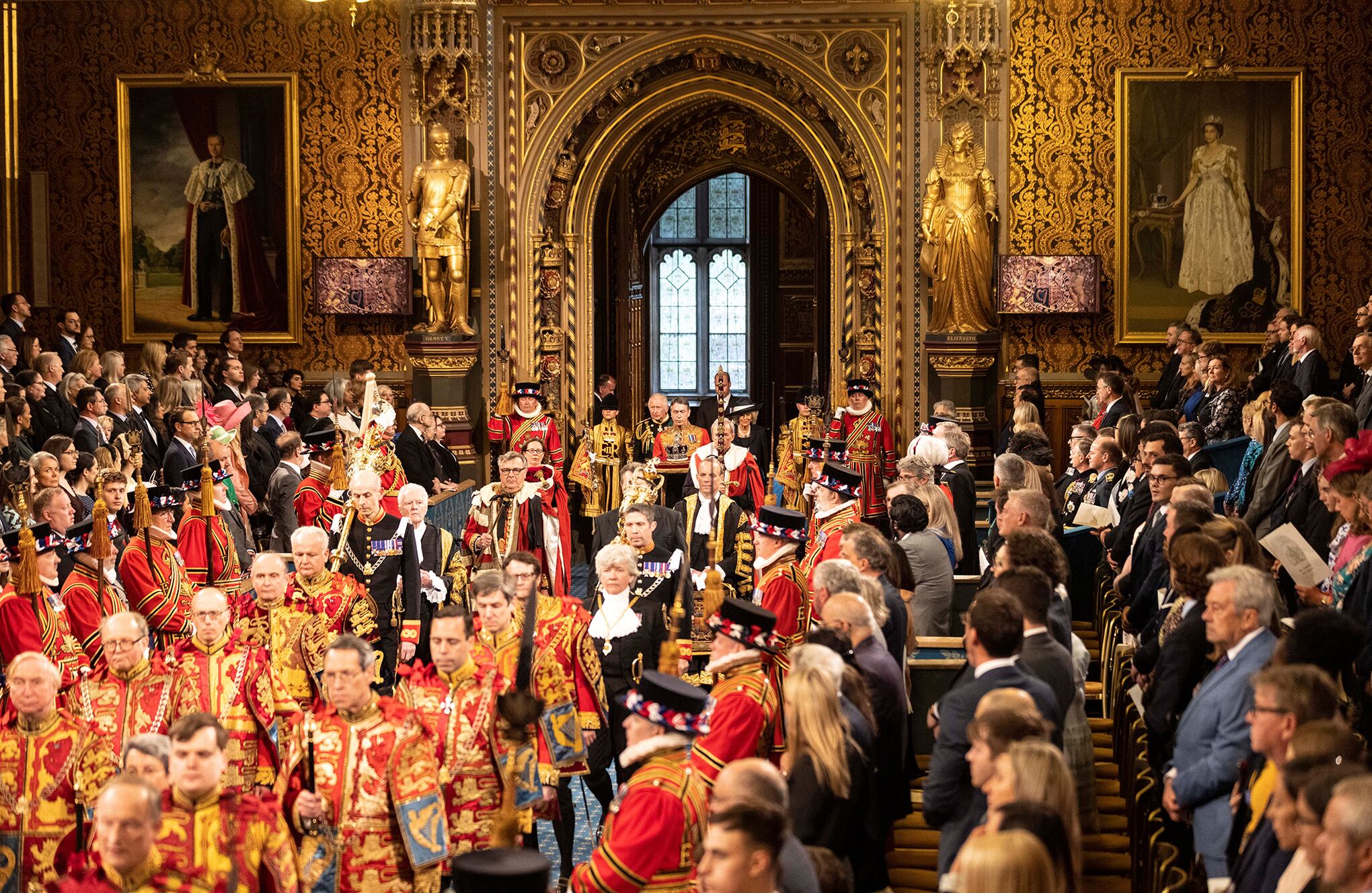 El Príncipe Carlos pronuncia el Discurso de la Reina por primera vez