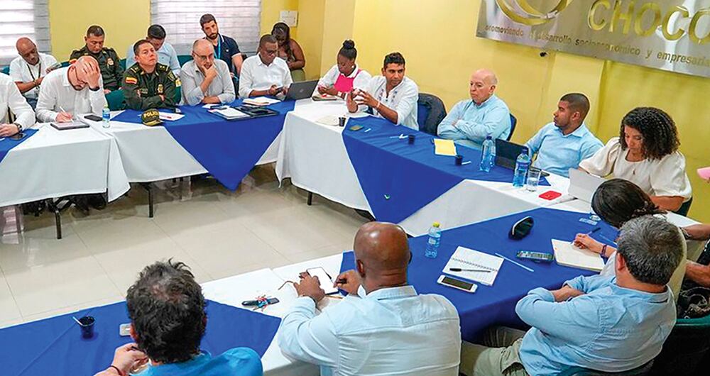 537 millones de pesos se han gastado en diálogos en Quibdó. 