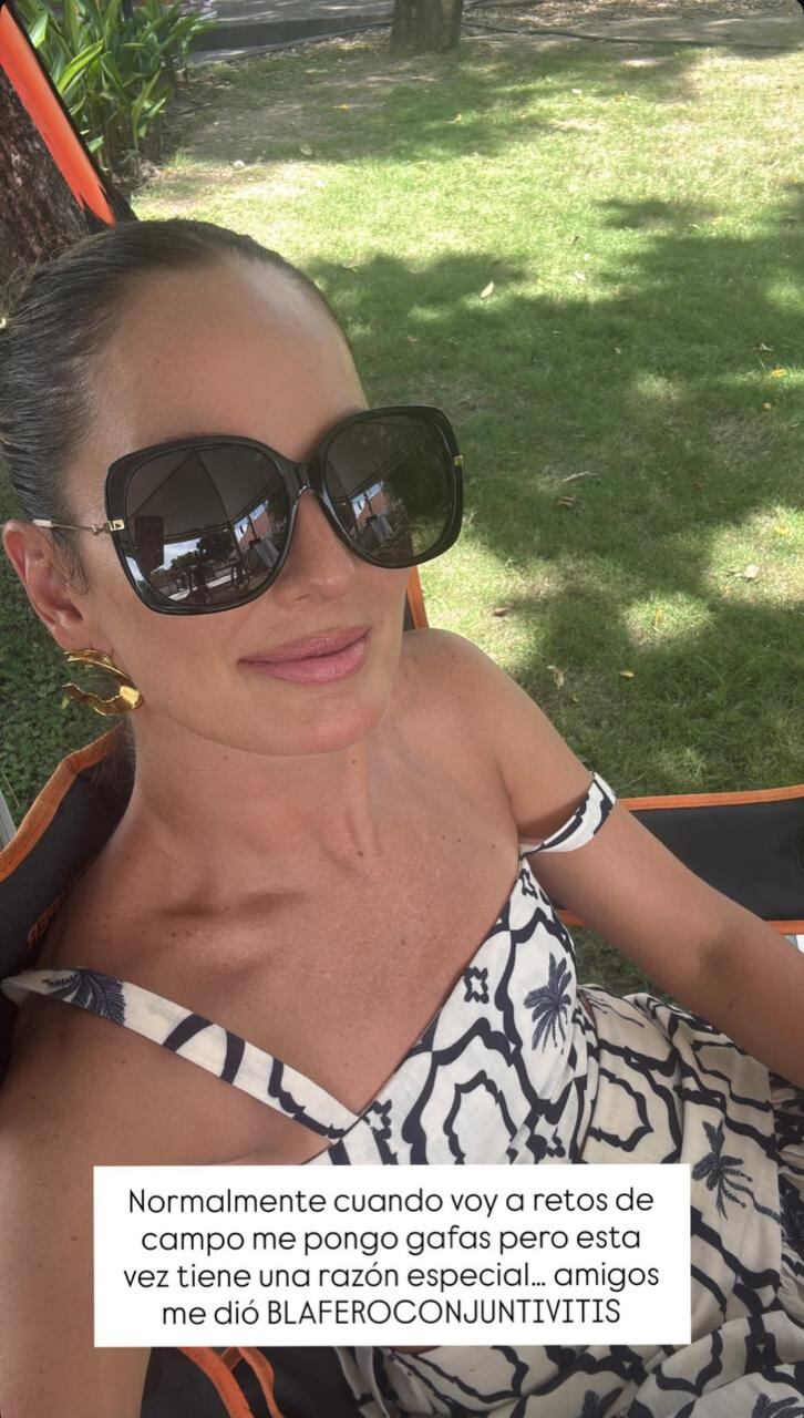 Claudia Bahamón dejó a la vista tema de salud que la afectó.