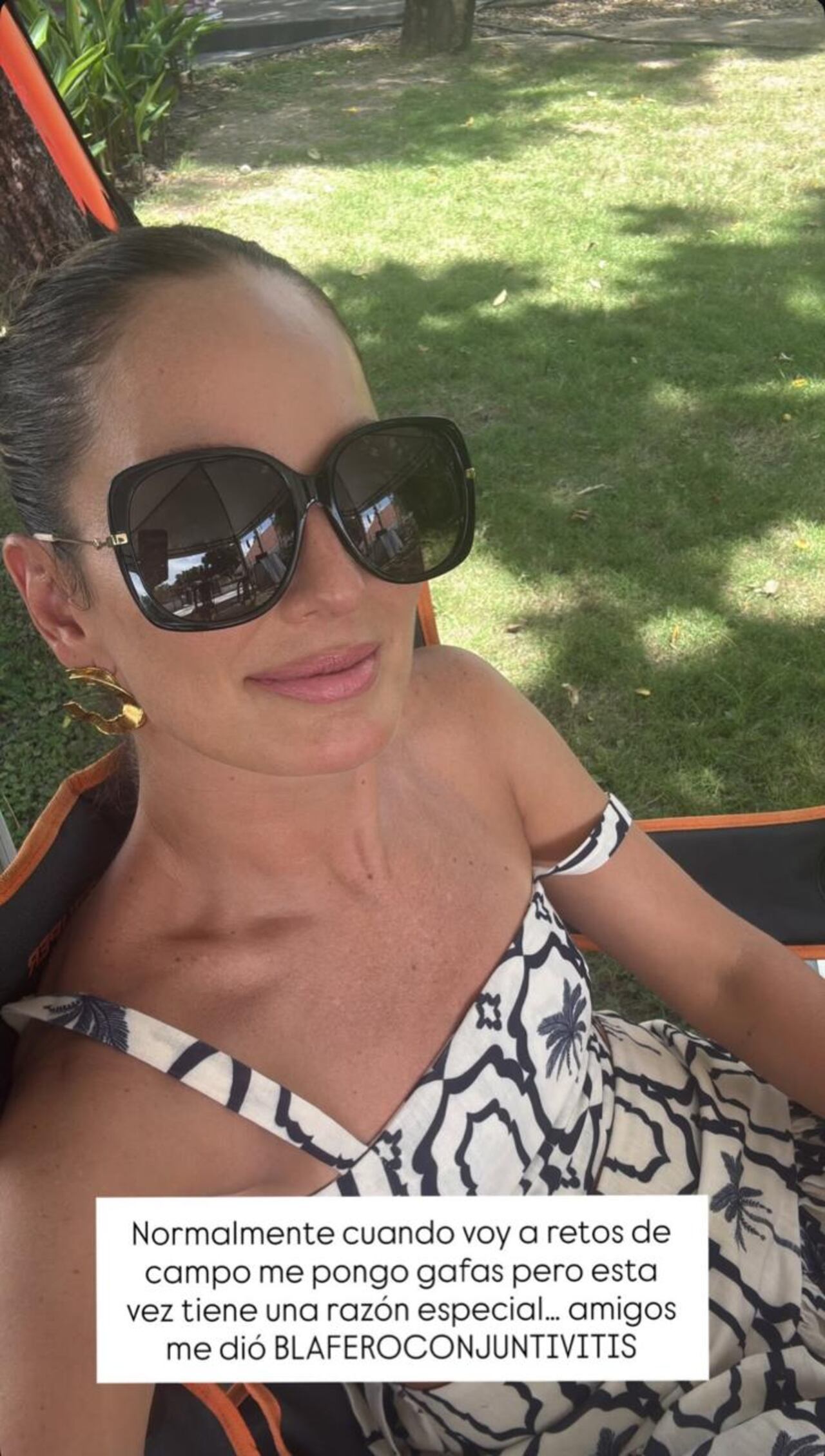 Claudia Bahamón dejó a la vista tema de salud que la afectó.