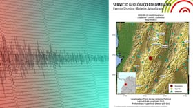 El sismo fue registrado en la madrugada de este domingo 20 de septiembre en Chaparral, Tolima, con una magnitud de 4,1 y profundidad superficial.