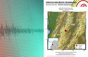 El sismo fue registrado en la madrugada de este domingo 20 de septiembre en Chaparral, Tolima, con una magnitud de 4,1 y profundidad superficial.