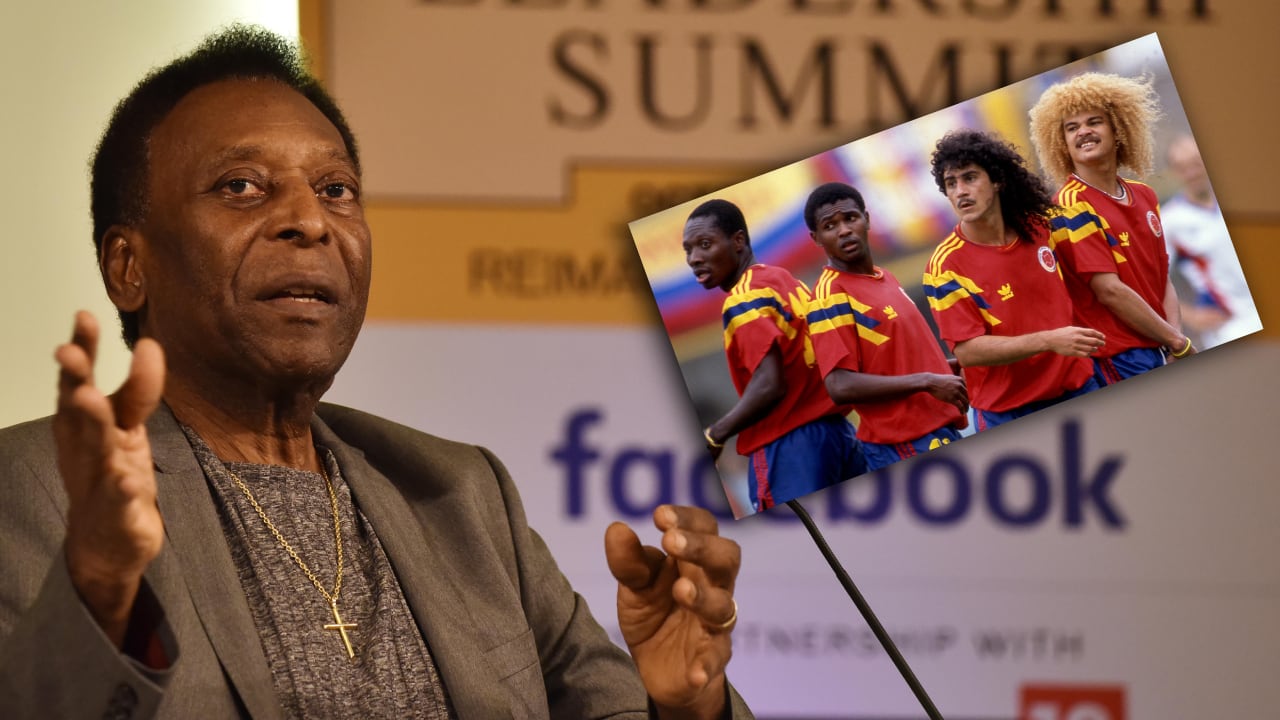 Pelé sabía que la Selección Colombia tenía como su eje al Pibe Valderrama
