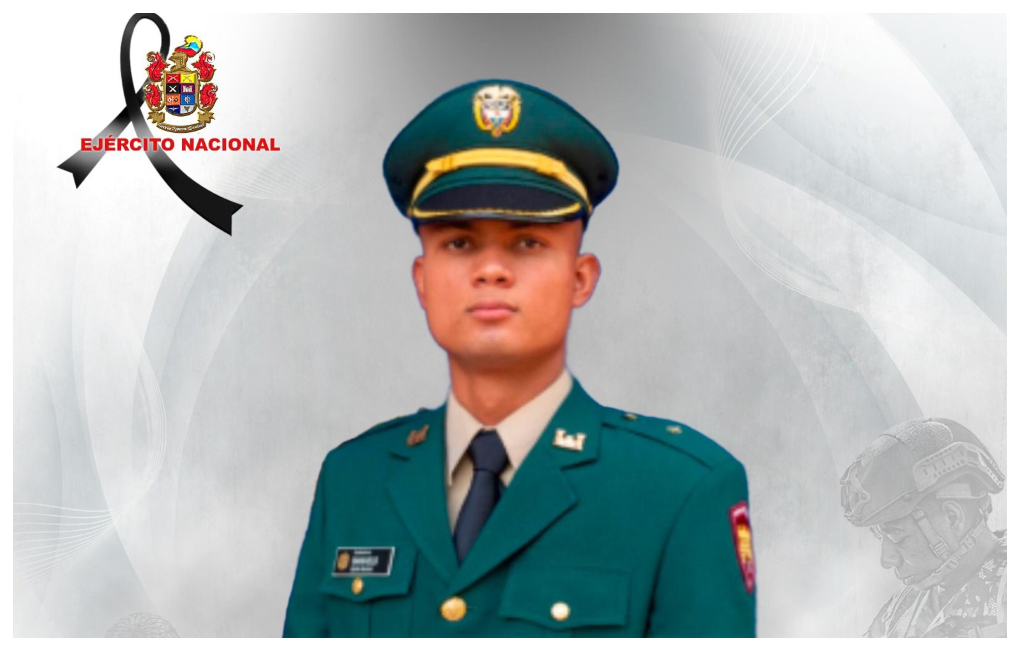 Subteniente del Ejército Brayan David Bello Serrano, asesinado en Anorí.