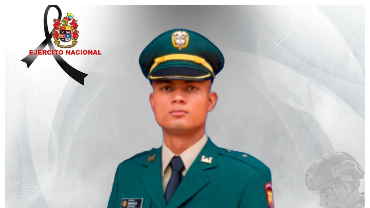 Subteniente del Ejército, Brayan David Bello Serrano, asesinado en Anorí.