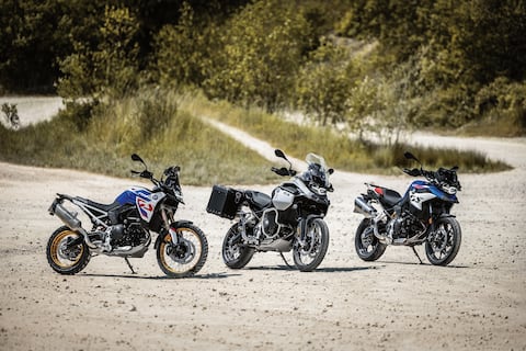 Los tres lanzamientos hacen parte de la familia GS de BMW Motorrad.