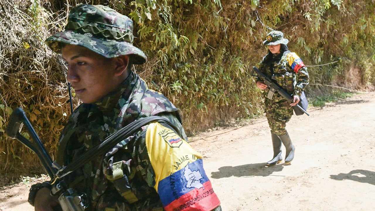 Las disidencias en Jamundí crearon una especie de república independiente, donde realizan retenes ilegales, tienen a la población carnetizada e instrumentalizada para atacar a la fuerza pública y expropian haciendas y grandes terrenos privados. 