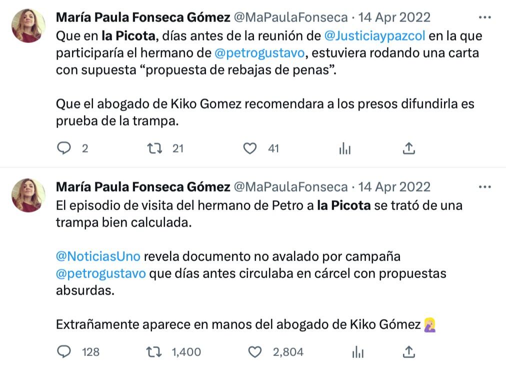 Trino de María Paula Fonseca