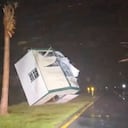 Los meteorólogos también advirtieron sobre la posibilidad de tornados, vientos perjudiciales y deslaves. Foto: redes sociales