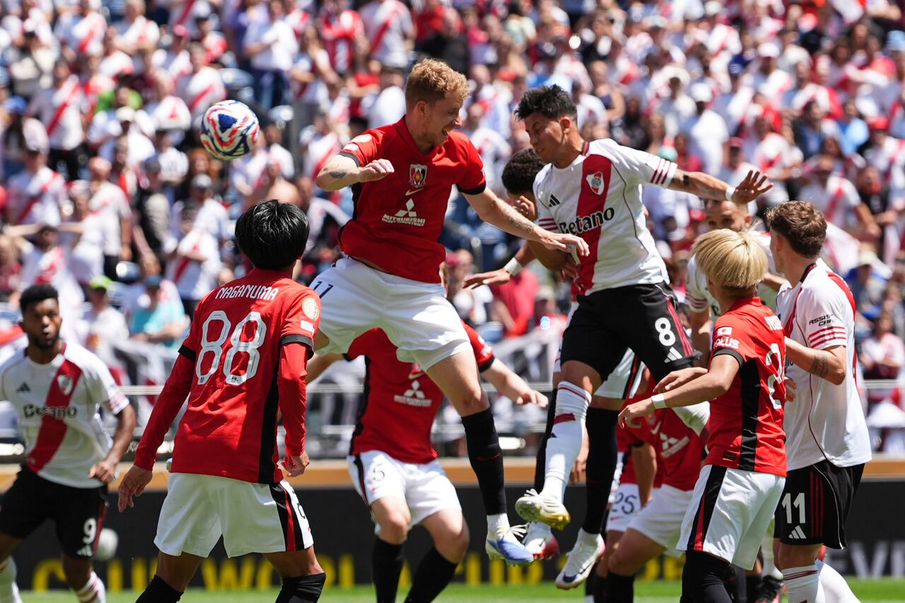 Llamativo encuentro entre River Plate y Urawa Reds por el Mundial de Clubes.