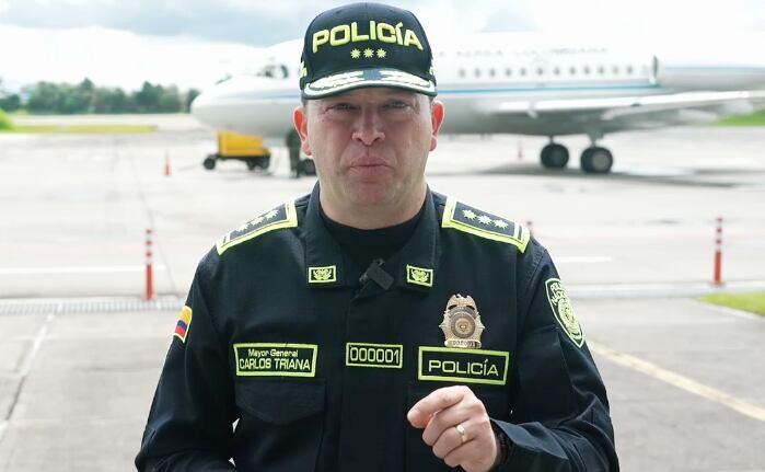 Director de la Policía, Mayor General Carlos Fernando Triana