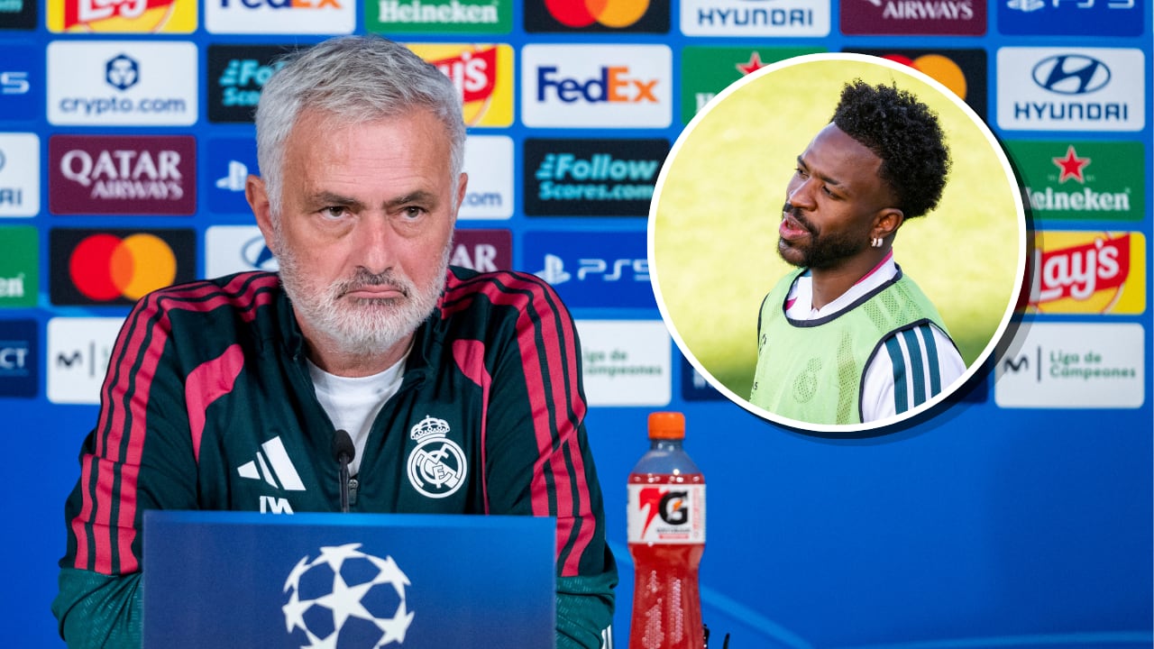 José Mourinho volvió a hablar sobre Vinícius Júnior.