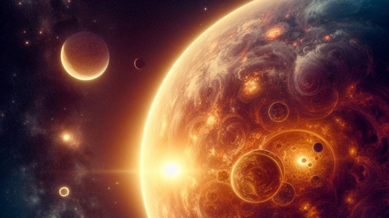 Webb ofrece la vista más clara de planetas en formación. (Imagen de referencia).