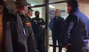 El presidente Iván Duque se dirigió al lugar de los hechos en Ciudad Bolívar