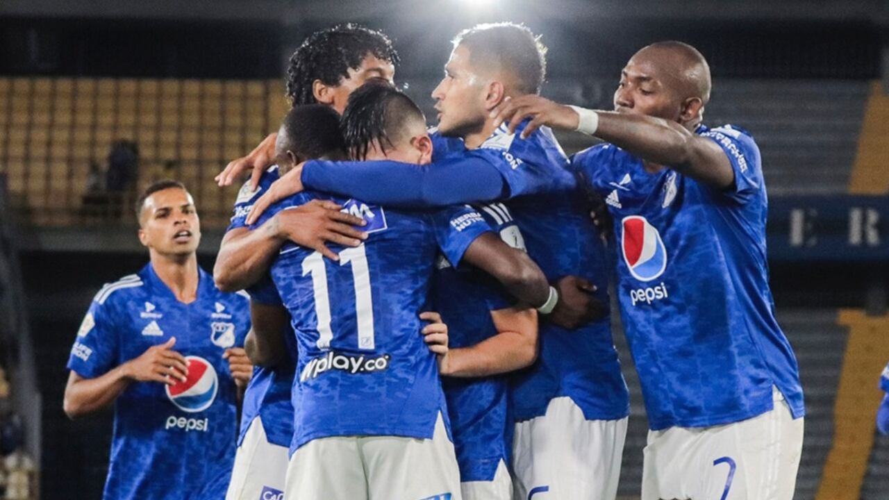 Millonarios es segundo en la tabla de posiciones con 38 unidades tras el Deportes Tolima que es el lider de la Liga Betplay DIMAYOR tras 18 juegos.