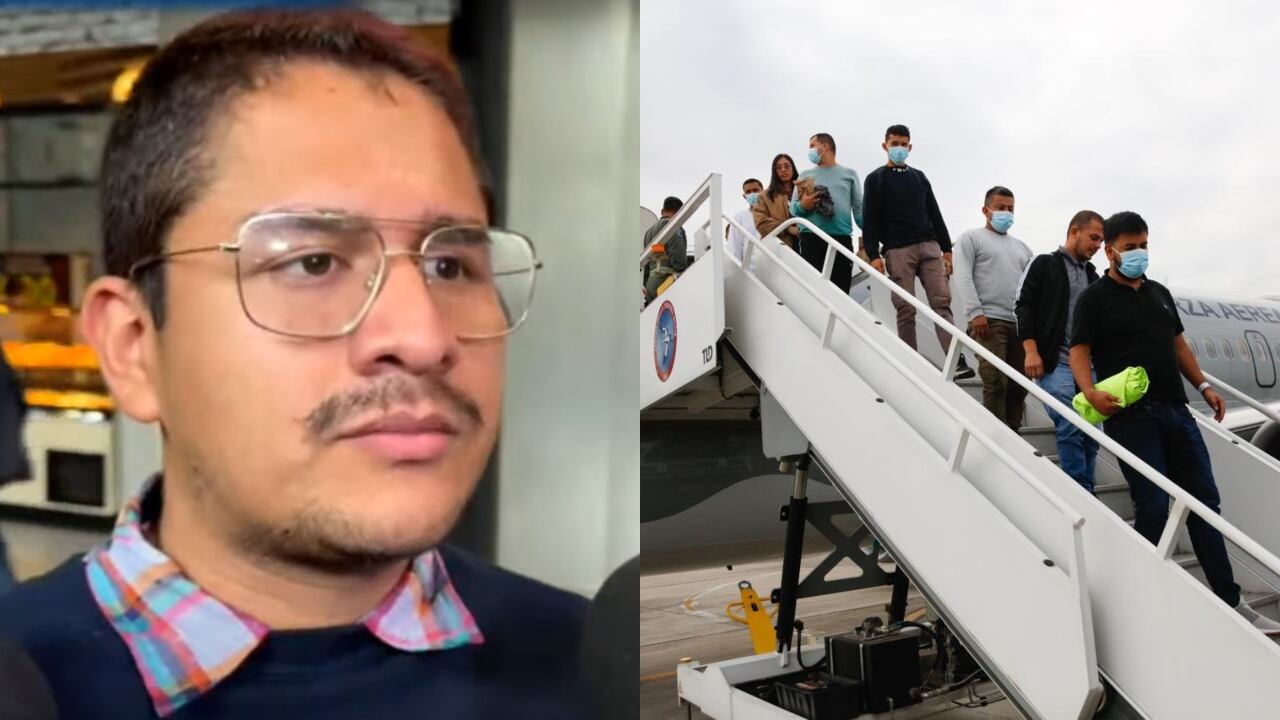 El colombiano contó que no estuvo en las mejores condiciones durante todo el proceso de deportación.