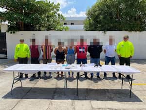 Siete personas fueron capturadas en los operativos policiales