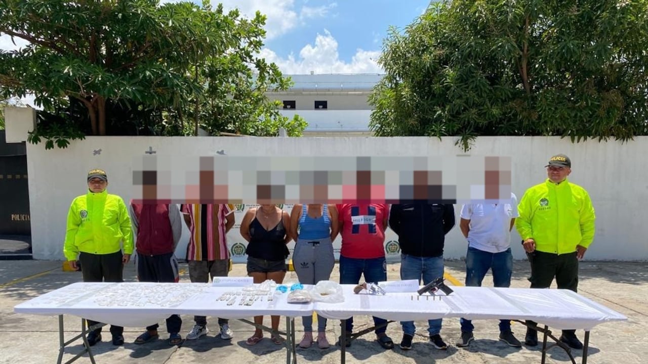 Siete personas fueron capturadas en los operativos policiales