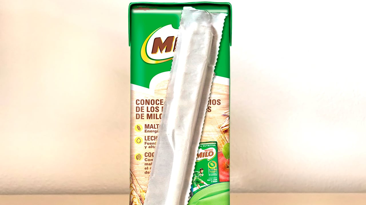 Pitillos de papel de Milo
